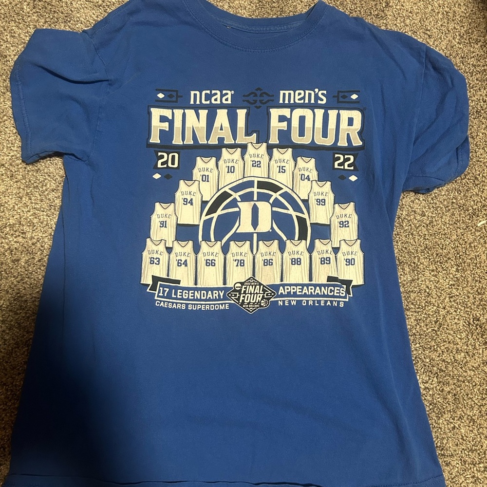 NCAA Men's Final Four 2022 Blue Graphic Tee